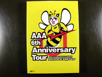 AAA 6th Anniversary Tour At Zepp Tokyo DVD