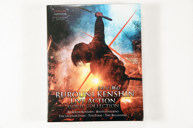 Rurouni Kenshin Movie Collection DVD English Subtitle